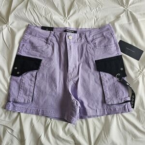 NWT Women's Utility Cargo Shorts